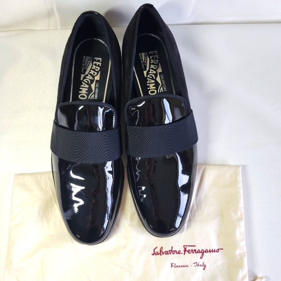 NWT $730 Ferragamo Bryden Leather Moccasins - Picture 11 of 14
